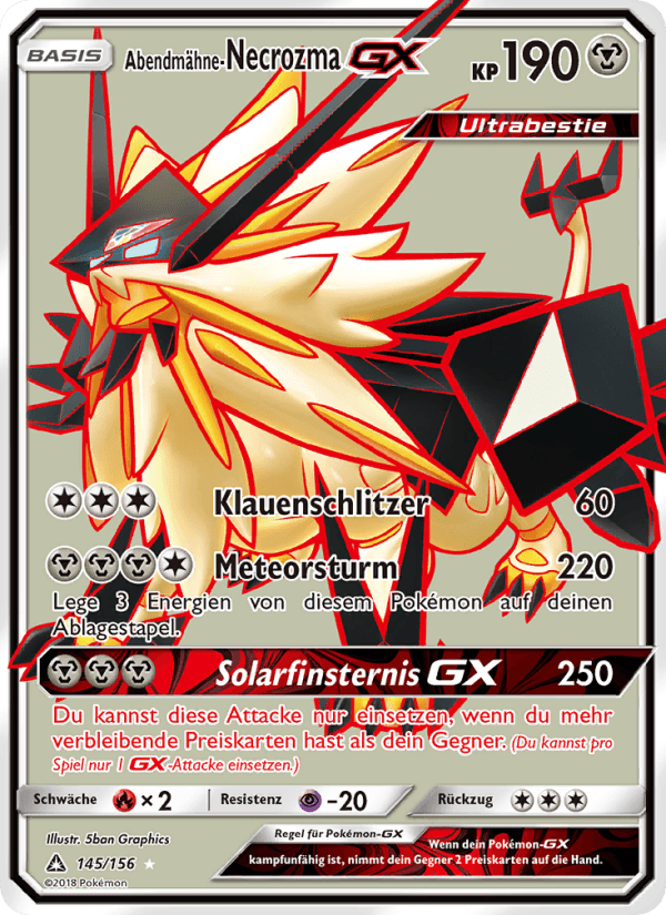 Abendmähne-Necrozma GX