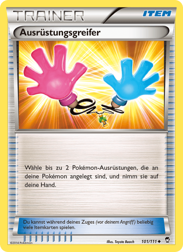Ausrüstungsgreifer