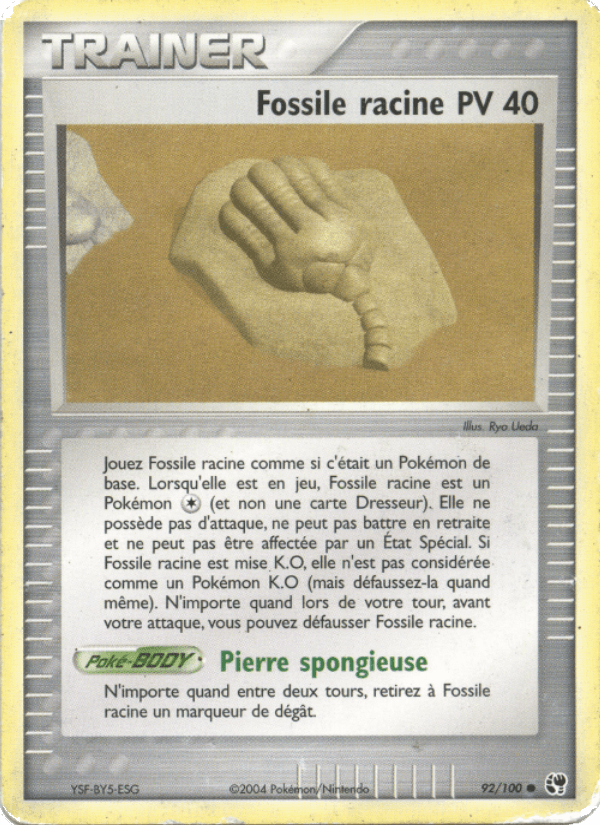 Fossile racine