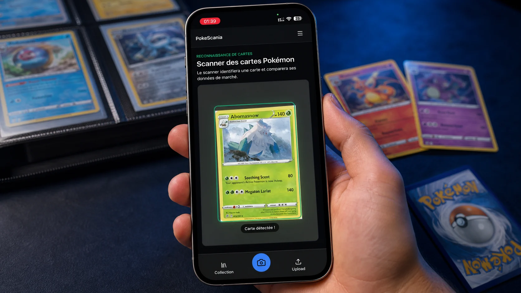 Scanner une carte Pokémon gratuitement